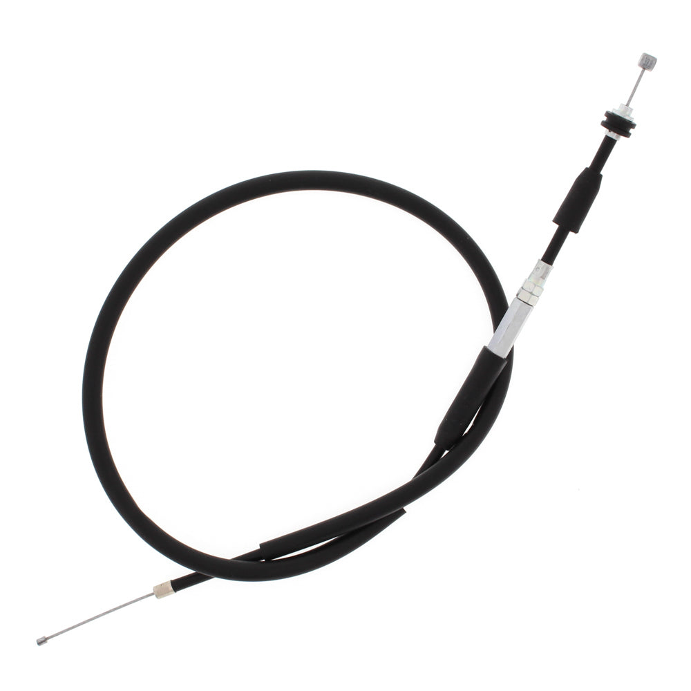 All Balls throttle cable 24-51109 for hydraulic control lines, showing the coiled cable with connectors and protective casing