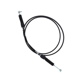 All Balls UTV shift cable, hydraulic control line, model 24-55002, with black cable and connectors for easy gear shifting.