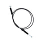 All Balls UTV shift cable, hydraulic control line, model 24-55002, with black cable and connectors for easy gear shifting.