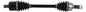 All Balls heavy-duty drive axle with six balls for front suspension, model 531-0504, showing the durable metal components.