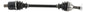 All Balls heavy duty front axle drive with 6-ball design, durable metal construction, and branded components for vehicle performance.