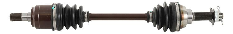 All Balls heavy duty front axle with six-ball drive design, durable automotive part for improved vehicle performance.