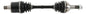 All Balls heavy-duty rear drive axle with six balls, durable metal construction, designed for off-road or heavy-duty vehicles.