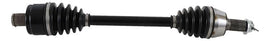 All Balls heavy-duty rear drive axle with six ball bearings, designed for durable motorcycle or ATV performance.
