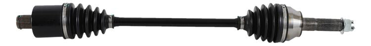 All Balls 6 Ball Heavy Duty Axle Drive Shaft for rear vehicle, featuring durable metal construction and multiple ball bearings.