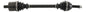 All Balls 8 Ball Extreme Axle Front drive component, featuring durable construction and precision fit for motorcycle front axle.