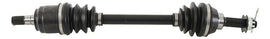 All Balls 8 Ball Extreme Axle Front drive component, durable motorcycle axle with detailed metal finish and branding.