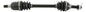 All Balls 8 Ball Extreme Axle Front drive component, durable motorcycle axle with detailed metal finish and branding.