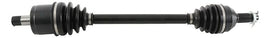 All Balls 8 Ball Extreme Axle Rear drive component, showing the sturdy metal axle with detailed branding and mounting points.
