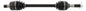 All Balls All Balls 8 Ball Extreme Axle rear drive component with metal shaft and durable construction for off-road vehicles