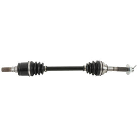 All Balls drive axle 536-0039, showing the metal shaft and rubber boot with mounting hardware for motorcycle or ATV.