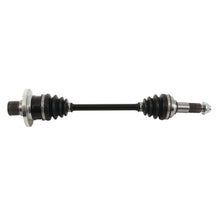 Load image into Gallery viewer, All Balls drive axle 536-0094 showing a close-up of the black metal axle component with branding details.