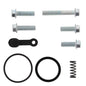 All Balls clutch slave cylinder kit 21-86008 for drive system, showing the metal cylinder and rubber components.