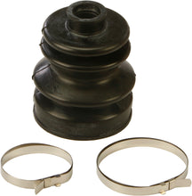Load image into Gallery viewer, All Balls CV boot kit 21-95006 for drive shaft, showing a close-up of the rubber boot and metal clamps.