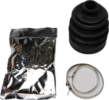 Load image into Gallery viewer, All Balls CV boot kit 21-95028 for drive shafts, featuring a flexible rubber boot and clamps, designed for durable vehicle protection.