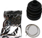 All Balls CV boot kit 21-95028 for drive shafts, featuring a flexible rubber boot and clamps, designed for durable vehicle protection.