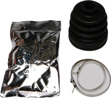 Load image into Gallery viewer, All Balls CV Boot Kit 21-95029 drive shaft boot set, showing the rubber CV boot and metal clamps for vehicle repairs