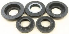 Load image into Gallery viewer, All Balls Differential Seal Kit 22-520475 for drive components, showing the black rubber seals and metal hardware in the kit.