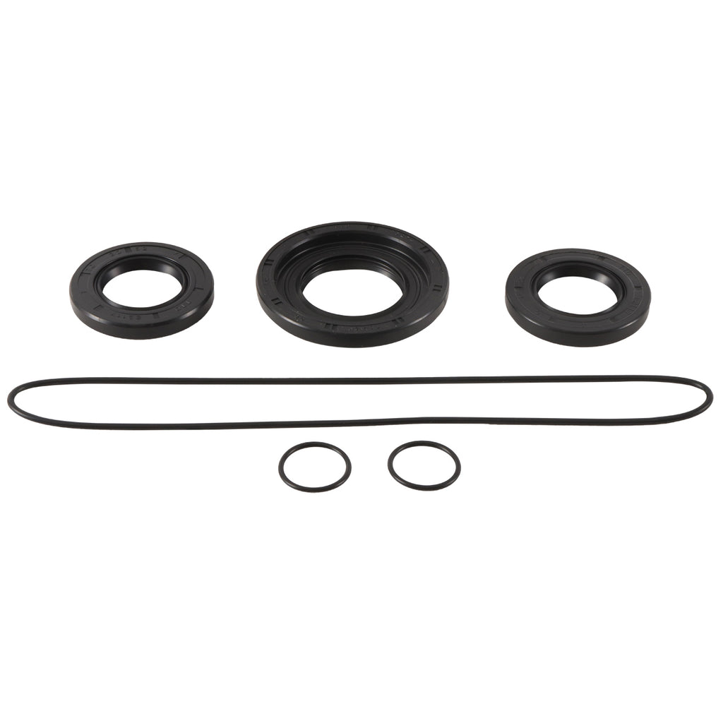 All Balls Differential Seal Kit 22-521065 for drive systems, showing seals and components in the kit laid out for installation.