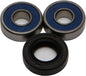 All Balls drive wheel bearing and seal kit 22-51040 with front and rear components for vehicle wheel maintenance