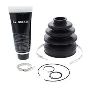 Load image into Gallery viewer, All Balls HD axle CV boot kit for drive shafts, shown with rubber boot and clamps, designed for durable automotive performance.
