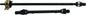 All Balls drive prop shaft 531-5015 showing metal shaft with universal joints for vehicle drivetrain repair.