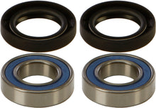 Load image into Gallery viewer, All Balls Drive Wheel Bearing Kit 22-51569 showing metal bearings and seal components for vehicle wheel assembly.