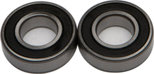 Load image into Gallery viewer, All Balls drive wheel bearing kit, front and rear 22-51571, with visible bearings and components for vehicle wheel assembly.