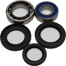 Load image into Gallery viewer, All Balls drive wheel bearing and seal kit 22-51015 with metal and rubber components for motorcycle or vehicle wheel maintenance.