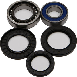 All Balls drive wheel bearing and seal kit 22-51015 with metal and rubber components for motorcycle or vehicle wheel maintenance.
