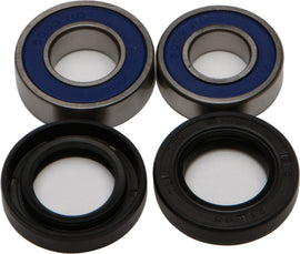 All Balls drive wheel bearing and seal kit 22-51050, showing greased bearings and seals for motorcycle or vehicle wheel assembly.