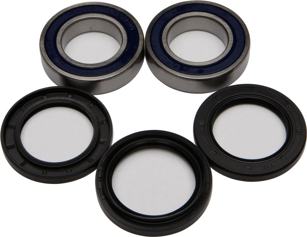 All Balls Drive Wheel Bearing and Seal Kit 22-51122 showing bearings, seals, and components for vehicle wheel assembly.