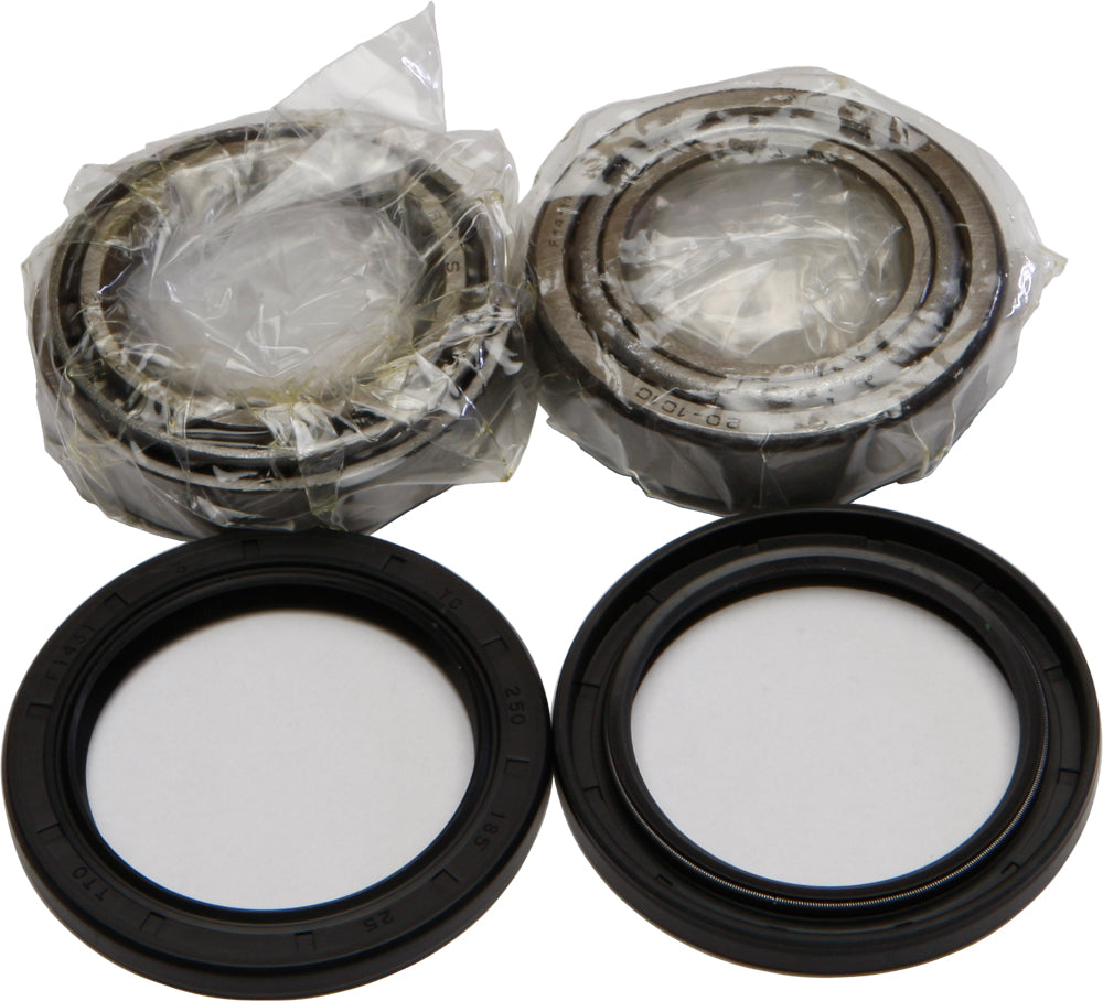 All Balls Drive Wheel Bearing and Seal Kit 22-51151 showing bearings and seals for motorcycle wheel assembly.