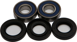 All Balls drive wheel bearing and seal kit, model 22-51215, with bearings and seals arranged for motorcycle wheel assembly.