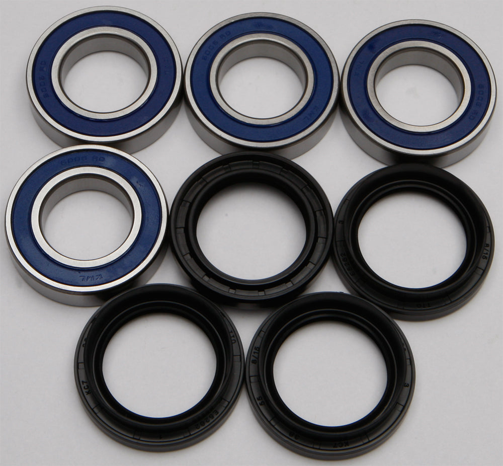 All Balls drive wheel bearing and seal kit 22-51409 with metal seals and bearings for motorcycle wheel maintenance.