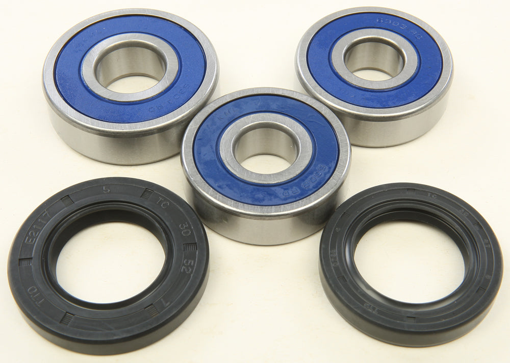 All Balls Drive Wheel Bearing and Seal Kit 22-51710 showing bearings, seals, and drive components for motorcycle or vehicle repair