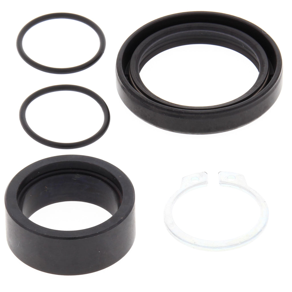 All Balls engine countershaft seal kit 22-54012 showing multiple rubber seals and metal components on a clean surface.