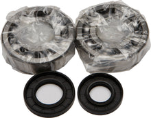 Load image into Gallery viewer, All Balls engine crankshaft bearing and seal kit 22-41010 with bearings and seals laid out on a white background.