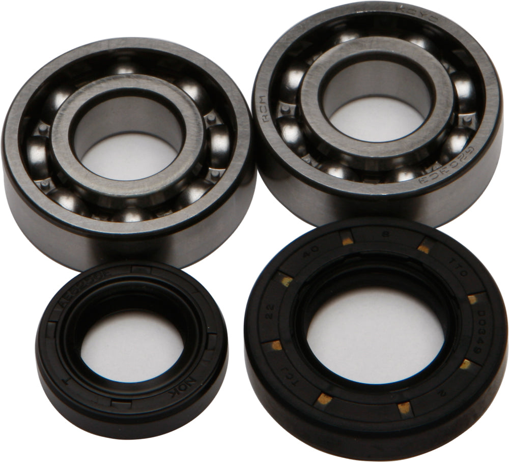 All Balls crankshaft bearing and seal kit for engine with parts arranged in packaging, labeled 22-41067.