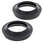 All Balls Fork Dust Seal Kit 22-57112 showing rubber gaskets and seals for motorcycle front forks.