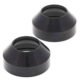 All Balls Fork Dust Seal Kit 22-57132, gaskets and seals for motorcycle forks, showing the rubber dust seals and components in the kit.