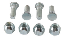 Charger l'image dans la galerie, All Balls Wheel Stud Kit 28-51007 showing metal wheel studs and hardware for motorcycle or vehicle wheel assembly.