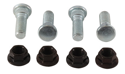 All Balls Wheel Stud Kit 28-51018 with metal wheel studs and fasteners for motorcycle wheels.