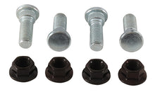 Load image into Gallery viewer, All Balls Wheel Stud Kit 28-51018 showing a set of wheel studs and fasteners for motorcycle or vehicle wheel installation.