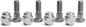 All Balls Wheel Stud Kit 28-51033, automotive hardware with multiple wheel studs, used for secure wheel mounting and fitting.