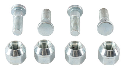 All Balls Wheel Stud Kit 28-51040 showing metal wheel studs and fitting components for vehicle wheel assembly.