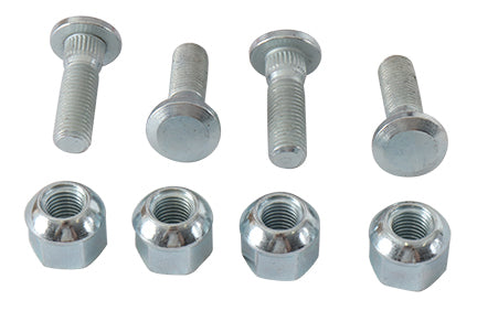 All Balls Wheel Stud Kit 28-51044, automotive hardware with metal wheel studs and fittings for secure wheel attachment.