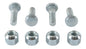 All Balls Wheel Stud Kit 28-51048 with metal wheel studs and fasteners for motorcycle or vehicle wheel assembly.