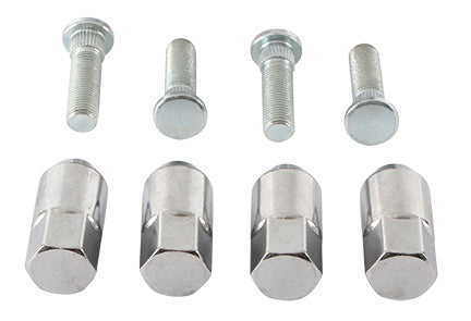 All Balls Wheel Stud Kit 28-51096 showing metal wheel studs and hardware components for motorcycle or vehicle wheel installation