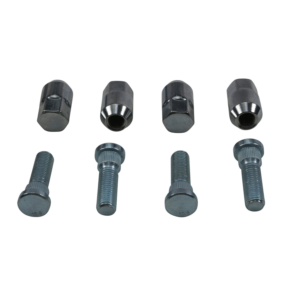 All Balls Wheel Stud Kit 28-51109, hardware fasteners for motorcycle wheels, with multiple wheel studs and fittings in the kit.